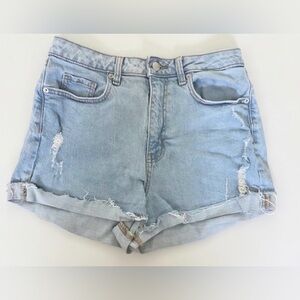 Wild Fable super high-rise, rolled cuff shorts LightDenim Shorts